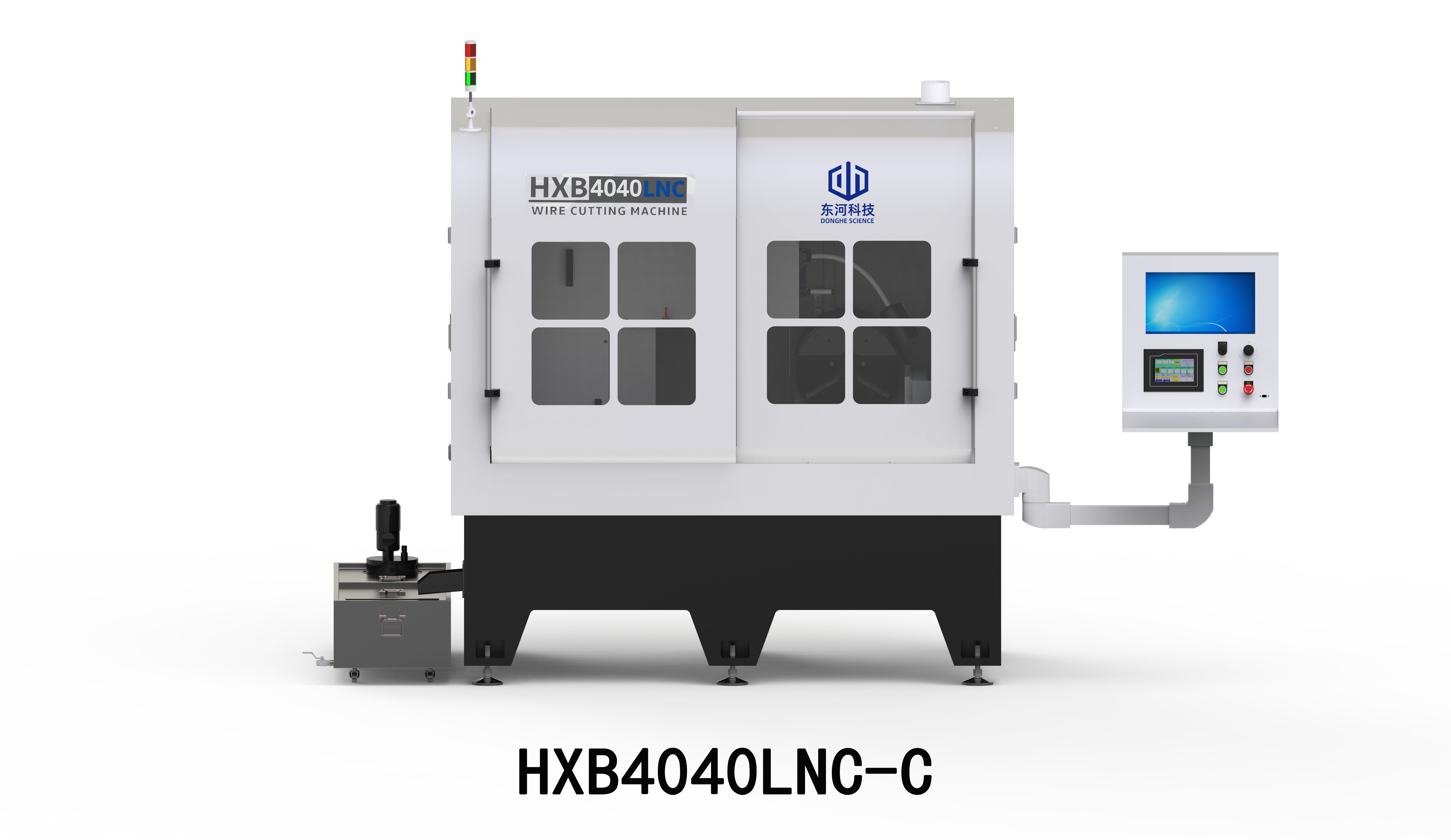 東河科技丨HXB4040LNC-C 環(huán)形金剛線切割機
